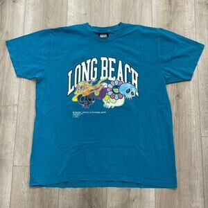 2018 Takashi Murakami Long Beach Complexcon Tee T Shirt size XL Pre-Owned